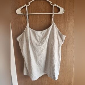 GAP White Sleeveless Camisole Top